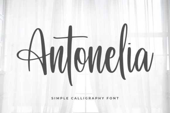 Antonelia: Elevate Your Designs with Elegant Handwritten Typography