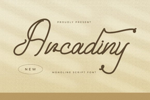 Arcadiny: The Romantic Handwritten Font for Modern Design