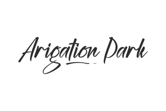 Arigation Park: A Vibrant Handwritten Font for Modern Design
