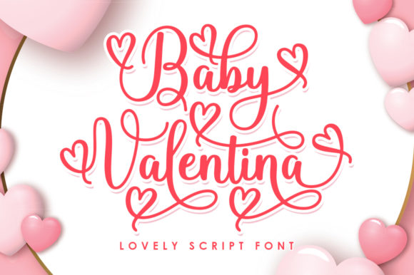 Baby Valentina: The Enchanting Handwritten Font