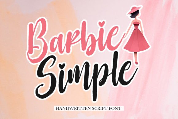 Barbie Simple: A Versatile Handwritten Font for Modern Design