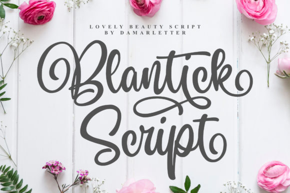 Blantick Script: A Friendly Font for Authentic Design