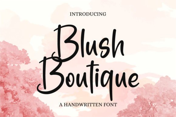 Blush Boutique: A Timeless Font for Modern Branding