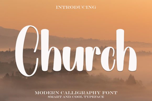 Church Font: Elevating Designs with Handwritten Elegance