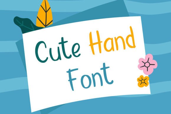 Cute Hand Font: Elevate Your Designs with Whimsical Charm