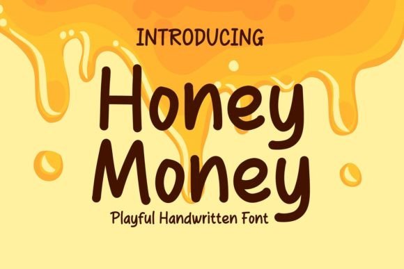 Honey Money: A Fun Handwritten Font for Creative Brands