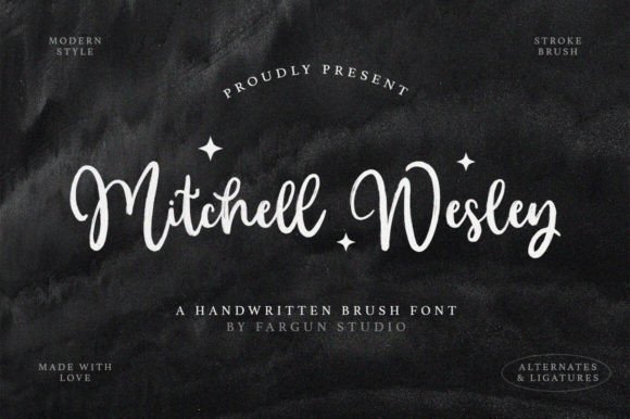 Mitchell Wesley: Elevate Your Design with Handwritten Elegance