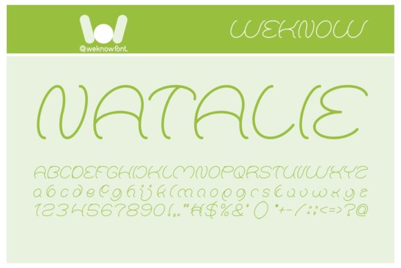 Natalie: A Friendly Handwritten Font for Modern Design