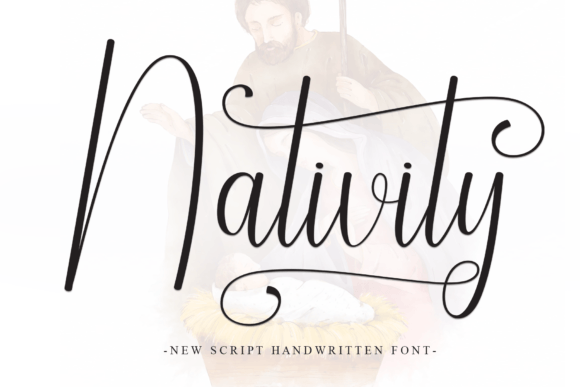 Nativity: A Sweet Handwritten Font for Creative Design