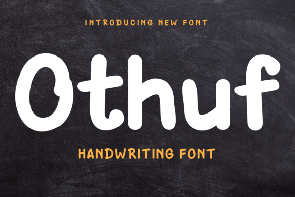 Othuf Font: Handwriting Meets Elegant Design