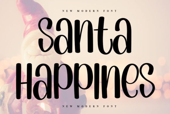 Santa Happines: A Handwritten Font with Quirky Charm