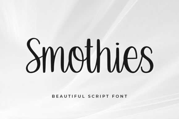 Smothies: The Handwritten Font for Authentic Branding