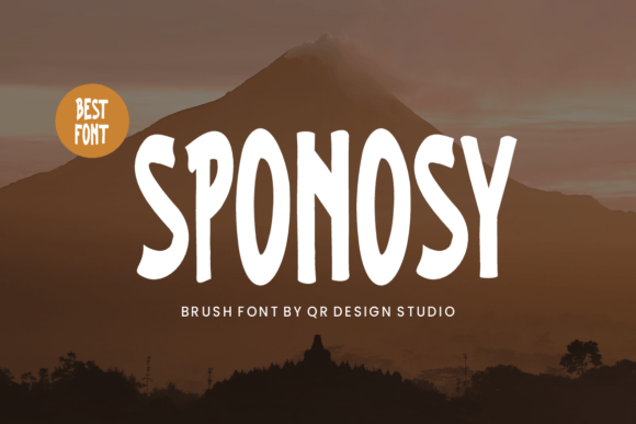 Sponosy: A Handwritten Font for Modern Design