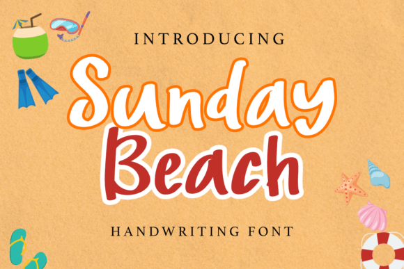 Sunday Beach: A Handwritten Font for Creative Design