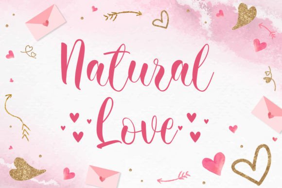 The Elegance of Natural Love in Modern Typography