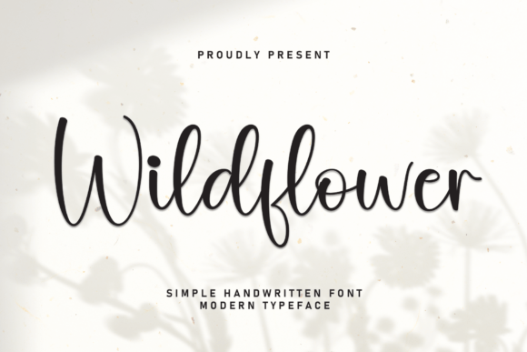 Wildflower Font: Elevate Your Design with Casual Elegance